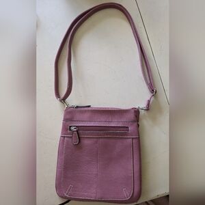 FINAL MARKDOWN...Belle Rose Multi compartment Pink Crossbody/Shoulder Bag